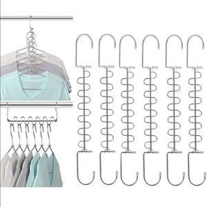 Space Saving Hangers Metal